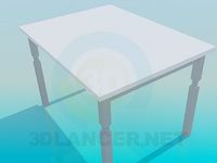 3D Model Kitchen table