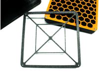 HEPA + Active Carbon Filter for 3D Printer REMIX Center Grill by MegardStudio