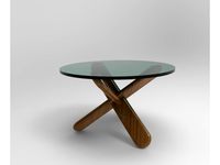 Coffe table parametric model with customizable dimensions. STL model for demo by snakegreenich