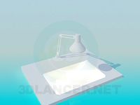 3D Model Desktop of an engineer