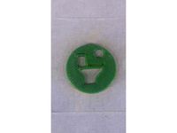 Toilet circle keychain by markoceri