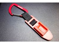 snap-fit karabiner clip by oldcyclist