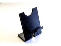 Universal Phone Stand with charging and finger ring cutouts by Makroy