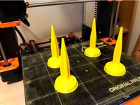 Mower friendly lawn spike for solar lamp by fabshed