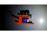 Servo mount for Model Railroad turnouts by taz24