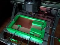 Frame to hold workpiece on a DIY CNC Router by lechge