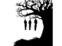 hanging men stencil by Longquang