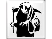 Happy reaper stencil by Longquang