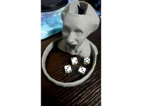 Low Poly Einstein Dice Tower by Tarper