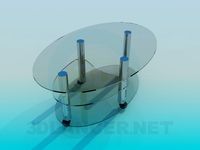 3D Model Glass table