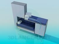 3D Model Bunk bed