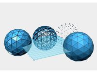 Geodesic Sphere 3V by busy3DPrinter