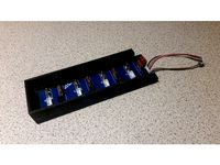 Yuneec Q500 Holder for 4-Port Battery Parallel Charging Charger Board by andy1503