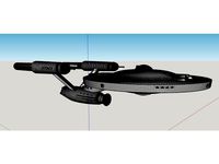 Star Trek Valley Forge class 1:1000 Ver. 2 by Evildave