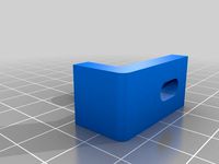 Clamp for Tronxy X1 Control Box Base - No need to drill acrylic by Ganderloof