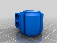 T8 Leadscrew to Stepper Coupling, designs for 8mm and 2mm lead, fits Nema 23's. Lead Screw Coupling by MastaRob