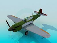 3D Model Light aircraft