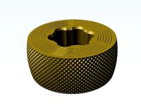 Screw threaded telescopic platform (40mm,7 Segments) by Riphaeus