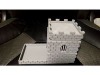Solid Top for Modular Dice Tower by Tarper