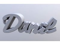 Daniil keychain by originaldoc
