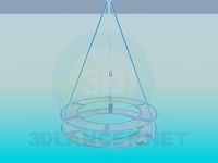 3D Model The chandelier in the high-tech style