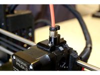 Prusa i3 MK3 MMU 2.0 Filament Sensor Cover for Pass-through Couplings by carbonbased