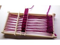 Mini weaving loom by WillemvD
