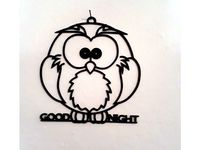 Gufo / Owl wall art by vidatox