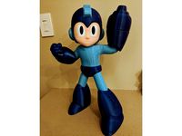 Mega Man! Each Color is a Separate STL! by ChaosCoreTech