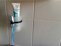 Cup and toothbrush holder by Plasticpat