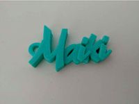 Maiki keychain by originaldoc