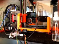 Camera Mount Logitech C270 x-axis (add-on) by PredatorJr