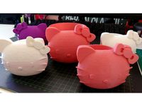 Hello Kitty Planter - now small and medium size! by eponra