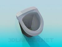 3D Model Urinal