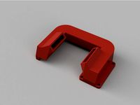 AnyCubic Kossel Part Cooling Duct by DaHai8