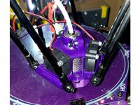 Kossel Pro/mini Delta E3D V6 End Effector Version 5 (Remix) by Aslansmonkey