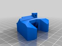 Prusa Mk3 fan duct R3 Volcano by Robotics92