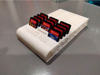 Big collection Nintendo Switch cartridge holder by oboka