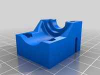 Monoprice Select Mini V2 Zero Offset Bracket Modified Size by KC3D-LLC