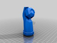 Low Poly Beldum - Separate Feet (Untested) by MrHDR