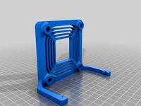 Open Fan Mount for Rambo V1.3 Board - 70mm by GarageBay9