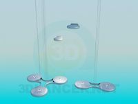 3D Model Futuristic set lighting