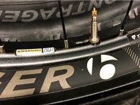 Presta valve stem reinforcement by cmh