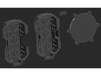 Assault shields for Dominion Crusader Mk3 by MetalMessiah