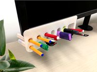 Pen Holder - Monitor Mounted by NVNTStudio