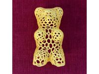 Voronoi Gummy Bear by makerwiz