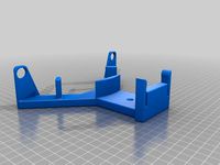 ASUS RT-AC86U Router Wall Bracket by FireAza