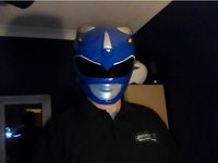 Blue Ranger Helmet - MMPR by danbian