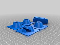 Prusa enclosure parts - grouped for printing on 15x15cm beds (e.g. Ender 2) by teikjoon