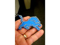 Dual Extrusion Detroit Lions Logo by theroar